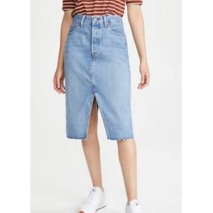 Levis jean skirt